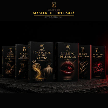 MASTER DELL'INTIMITÀ COMPLETO | DIVENTA UN MAESTRO A LETTO
